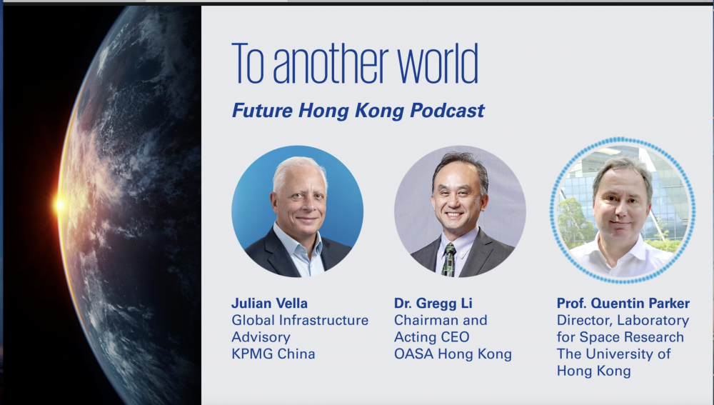 Prof Quentin Parker shared his insights on KPMG podcast series