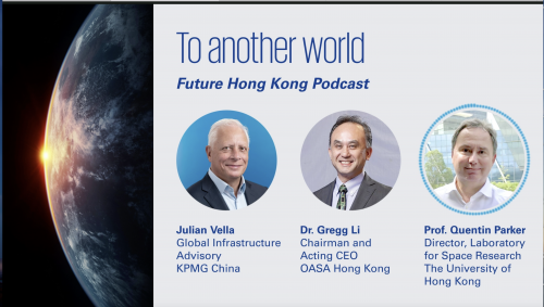 Prof Quentin Parker shared his insights on KPMG podcast series