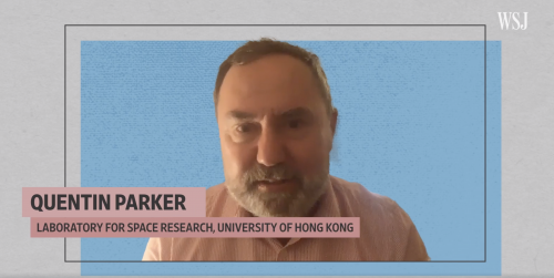 Prof. Quentin Parker interviewed on the next generation of space telescope