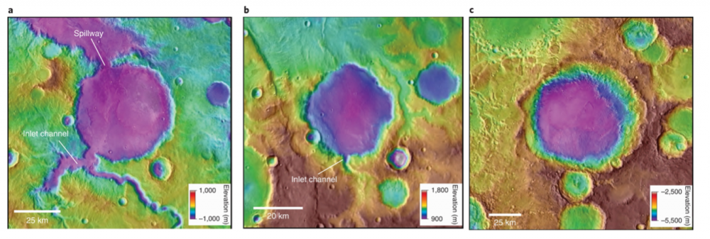 Number of ancient Martian lakes might be dramatically underestimated, suggested Dr. Joe Michalski