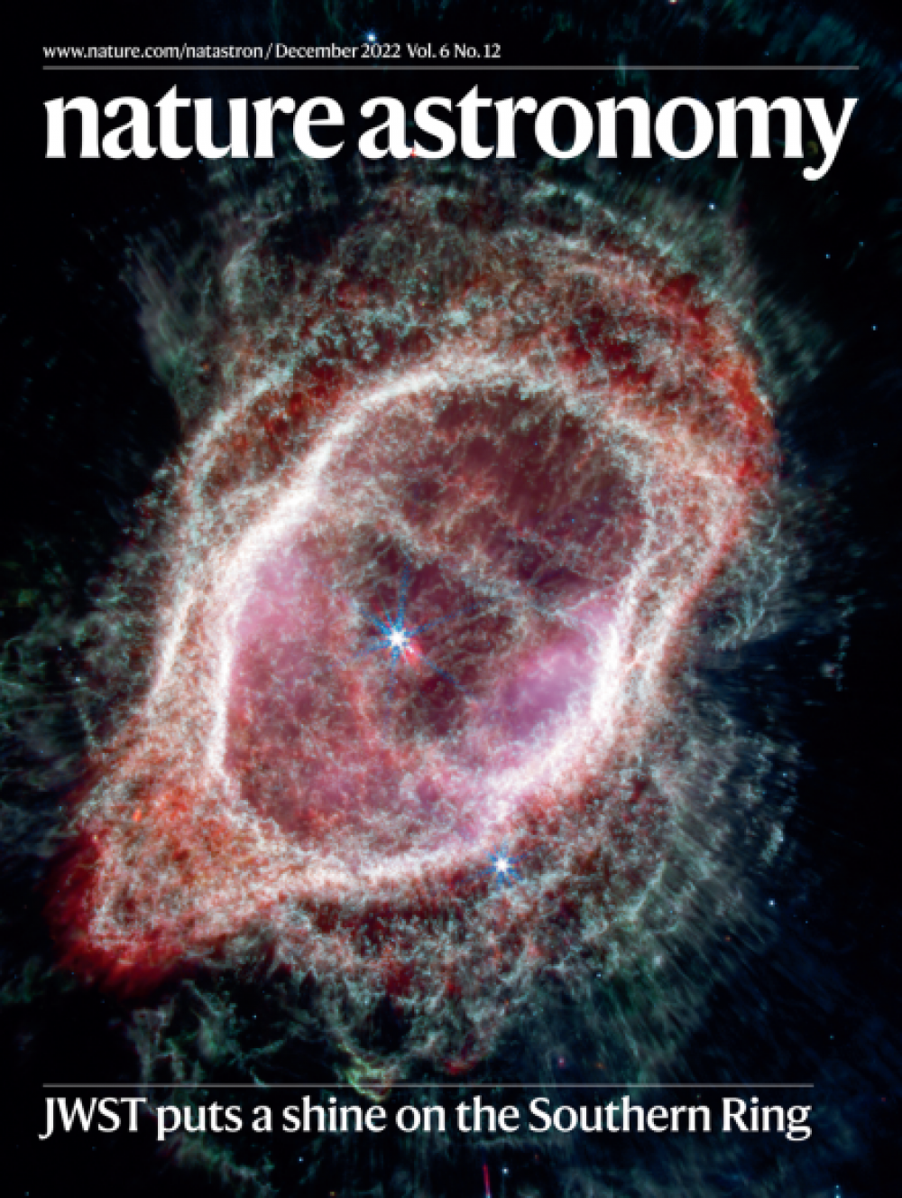 柏坤霆教授和國際天體物理學家的研究作為封面研究發表在《自然天文學》上