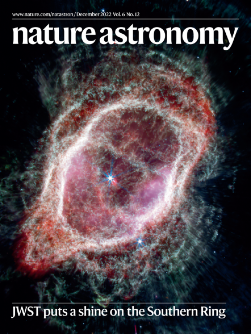 Study of Prof. Quentin Parker and International Astrophysicists published as cover study on Nature Astronomy