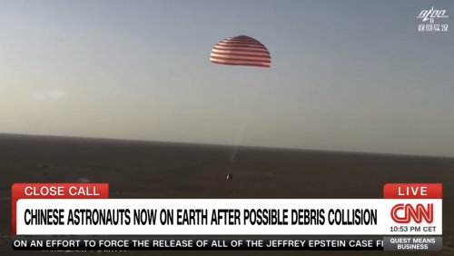 China’s Shenzhou-20 Crew Makes Remarkable Return